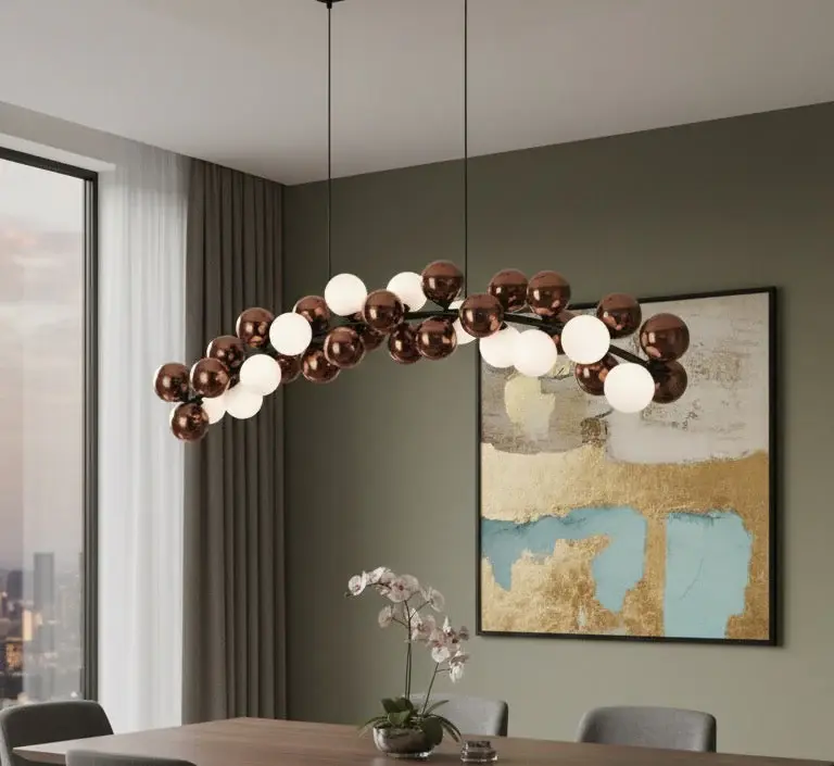 30 Glass Balls Chandelier | 3178