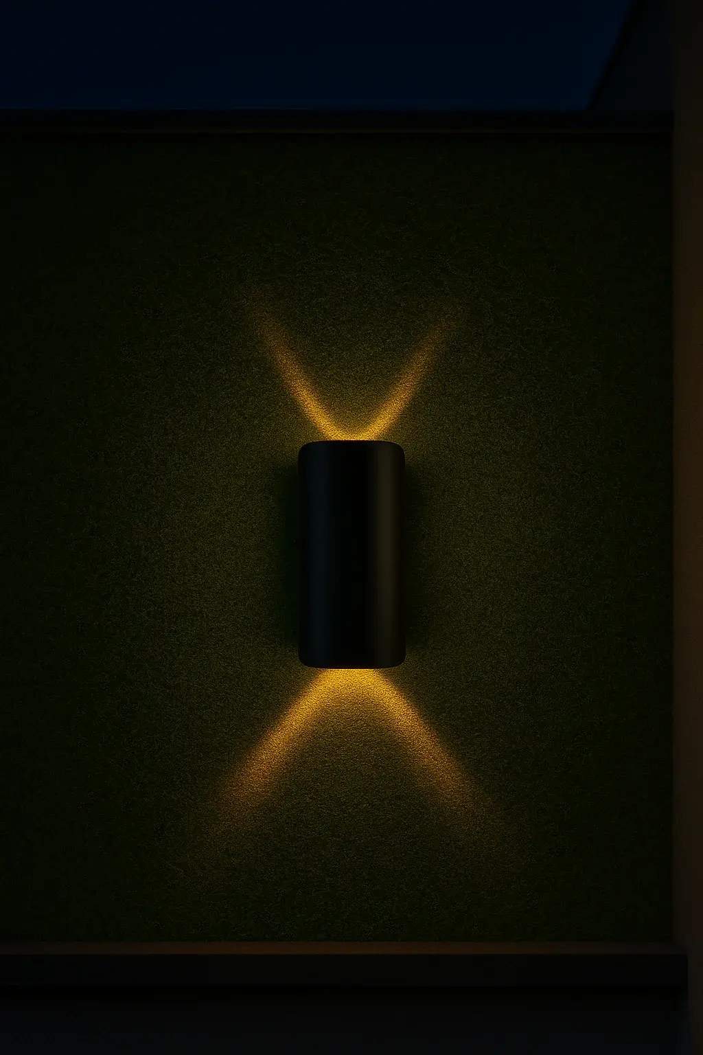 Cap Up and Down Wall Washer Lights