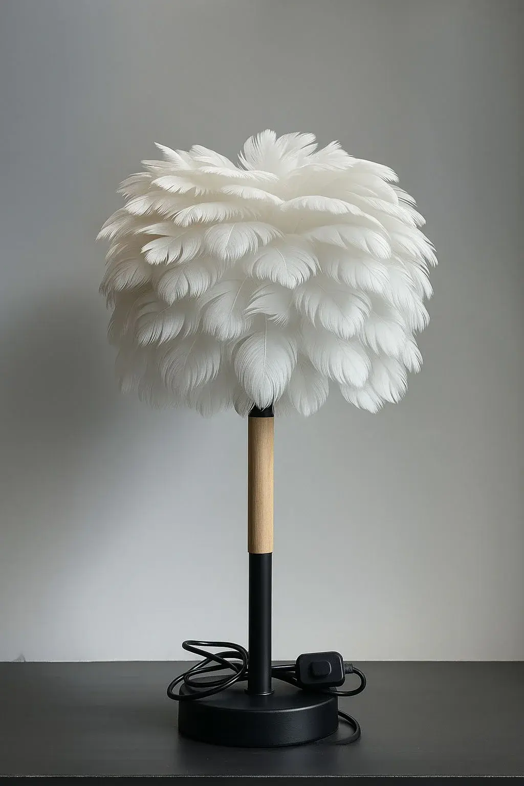 Feather Style Table Lamp A93