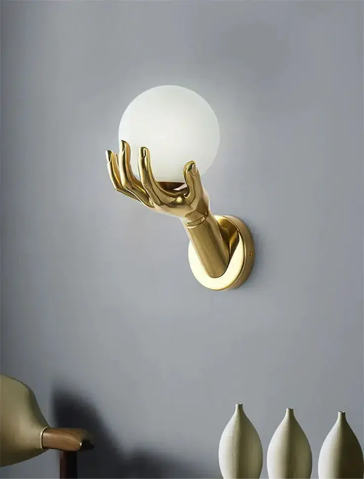 Hand with Globe | 9317-1W